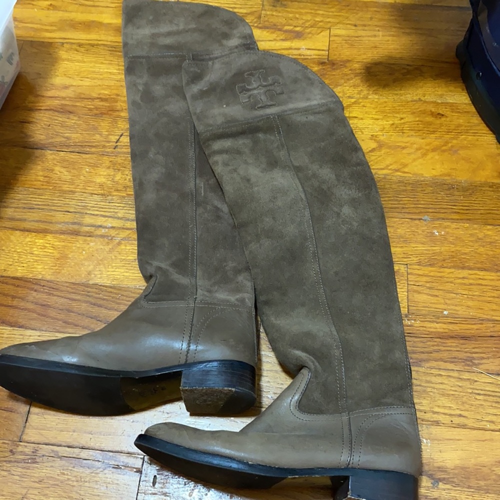 Tory Burch Simone Over the Knee Boot - Picture 4 of 10